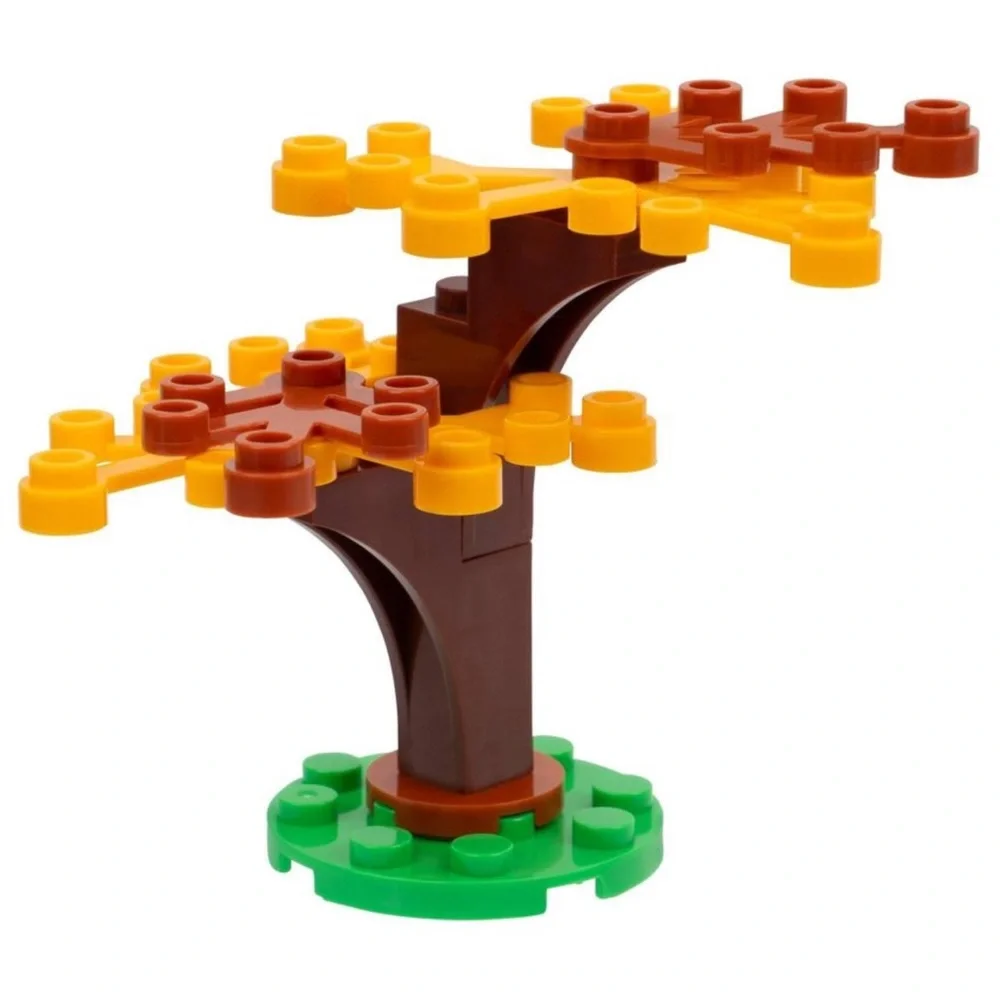 BLDR Forest Pack Accessory Set: Creative Thinking Toy Building Components, ABS